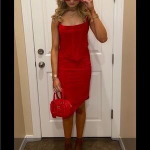 Miaou Scarlet Red Blouse